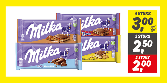 Milka chocoladereep