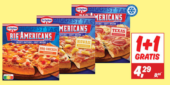 Dr. Oetker Big American pizza