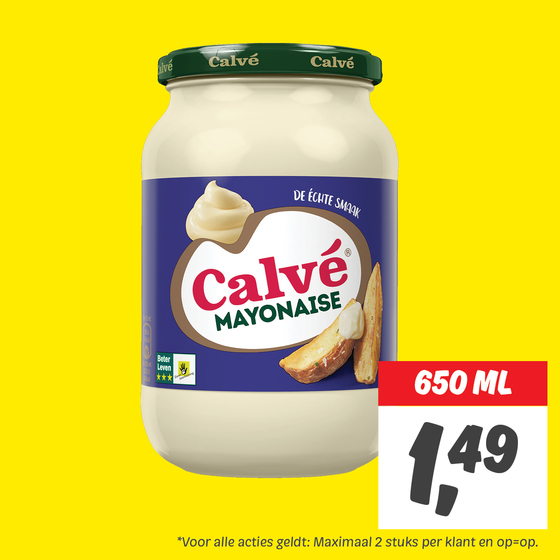 Calvé mayonaise volvet