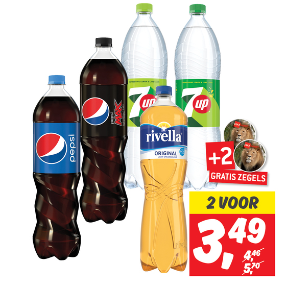 Pepsi, 7UP of Rivella