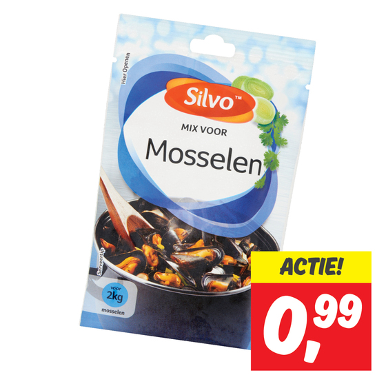 Silvo kruidenmix voor mosselen