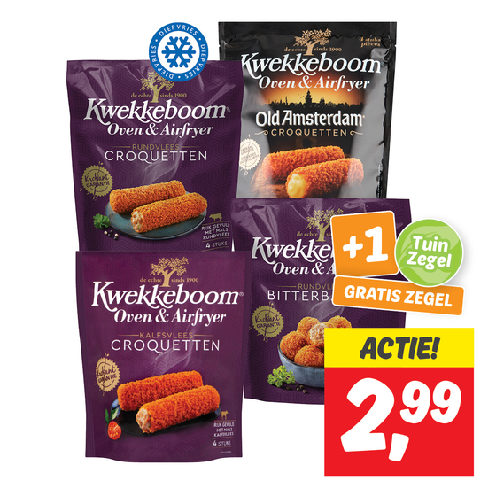 Kwekkeboom oven & airfryer snacks