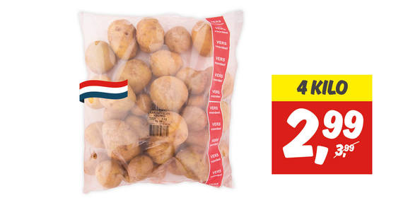 Hollandse kruimige aardappelen