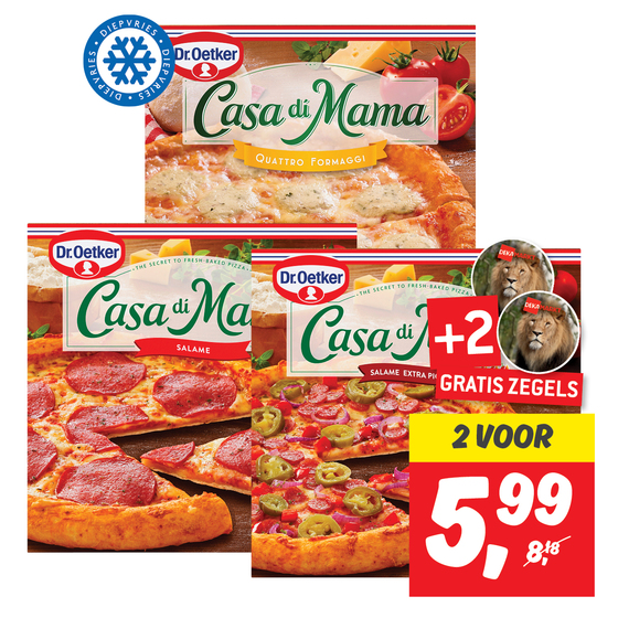 Dr. Oetker Casa di Mama pizza