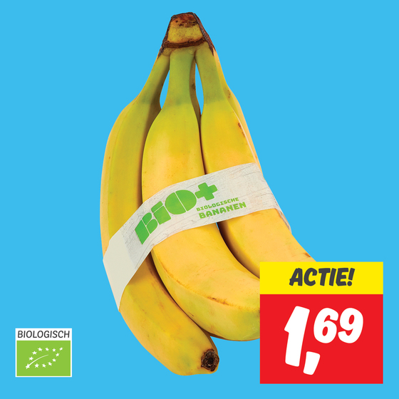 Bio+ Fairtrade bananen