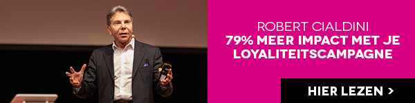 Robert Cialdini: 79% méér impact met je loyaliteitscampagne. Gratis!