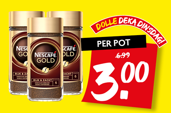 Nescafé Gold Oploskoffie