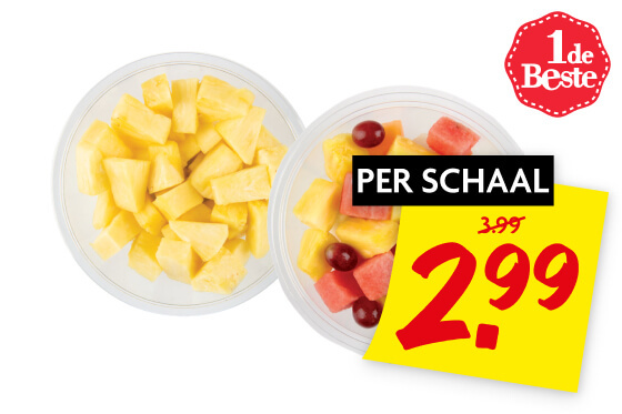 1 de Beste fruitsalade