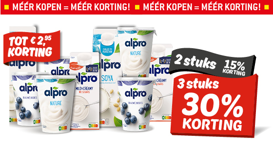 Alpro plantaardige zuivel