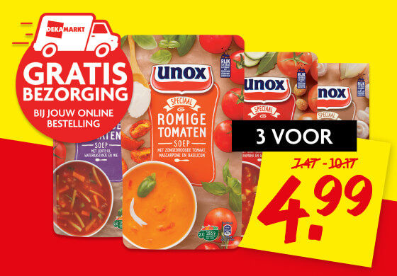 Laat je boodschappen thuisbezorgen