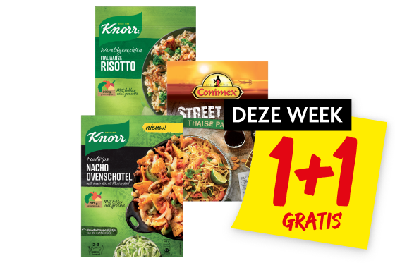 Knorr Wereldgerechten of Conimex Streetfood