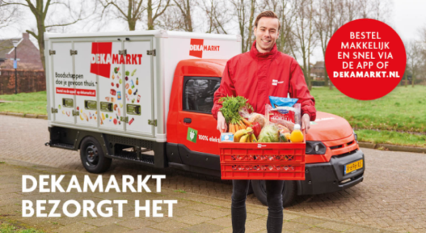 Laat je boodschappen bezorgen