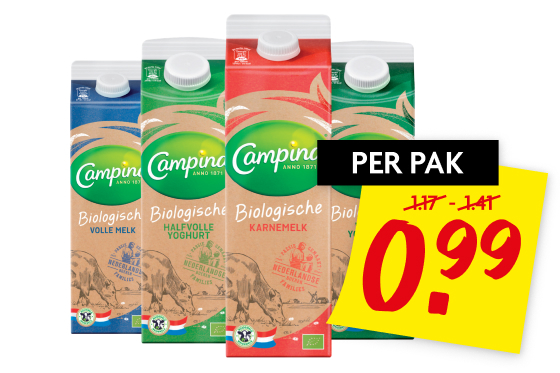 Campina biologische zuivel