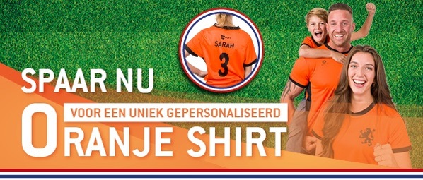 Oranje shirt