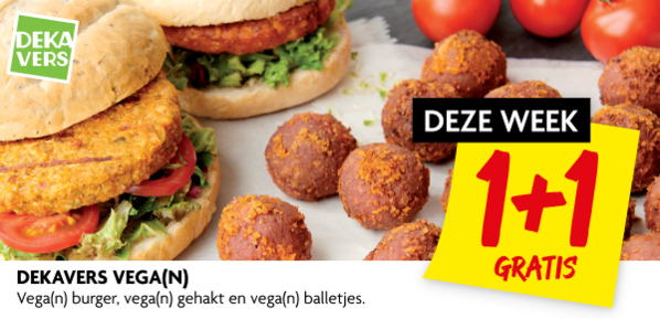 Vegetarisch voordeel!