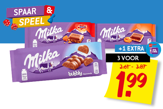 Milka chocoladereep