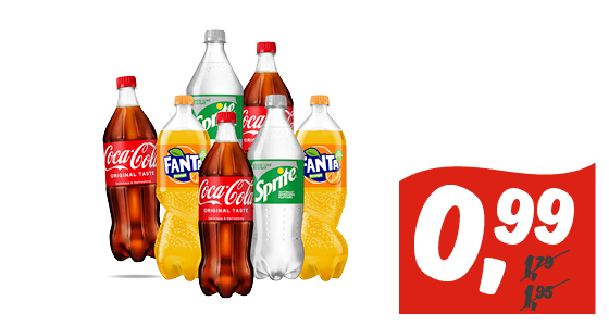 Coca-Cola, Fanta of Sprite