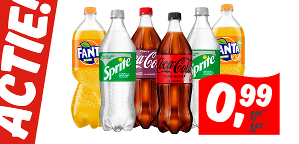 Coca-Cola, Fanta of Sprite