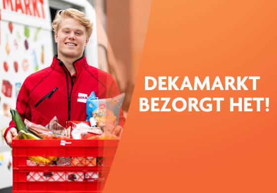 Wij bezorgen jouw boodschappen thuis!