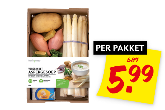 Verspakket aspergesoep