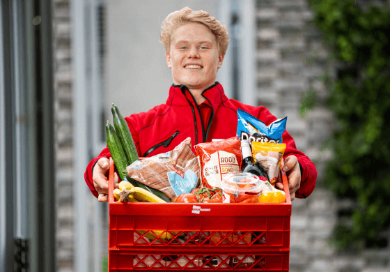 Laat je boodschappen thuisbezorgen