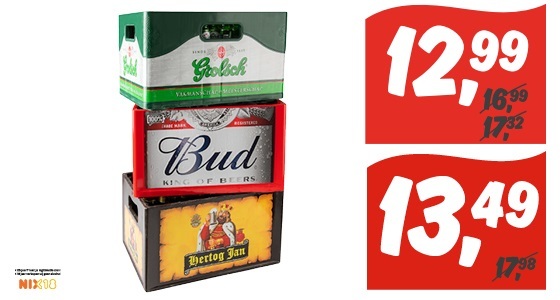 Grolsch Bud Hertog Jan