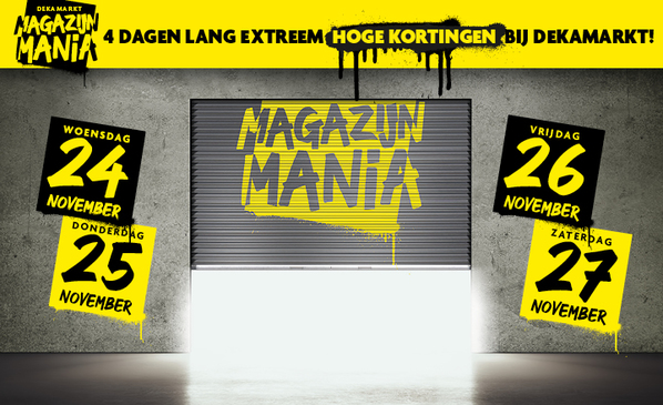 Magazijn Mania: extreem hoge kortingen