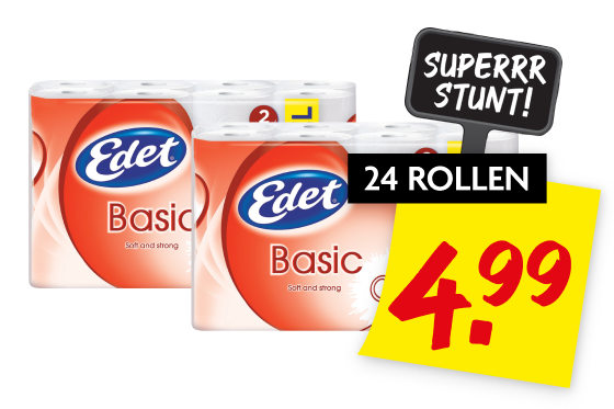 Edet basic toiletpapier