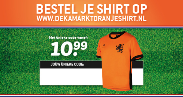 Oranje shirts