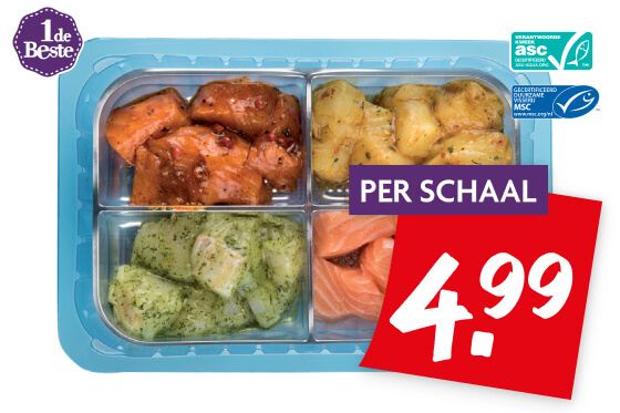 1 de Beste Visgourmetschotel