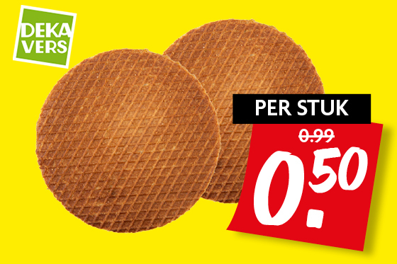 Roomboter stroopwafels