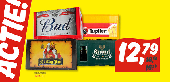 Hertog Jan, Bud, Jupiler of Brand 