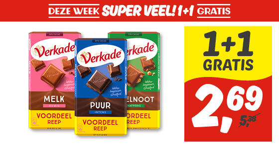 Verkade chocoladereep