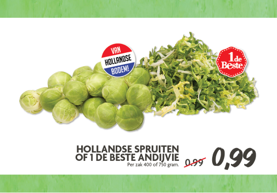 Hollandse Spruiten of 1 de Beste Andijvie