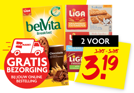 Laat je boodschappen thuisbezorgen