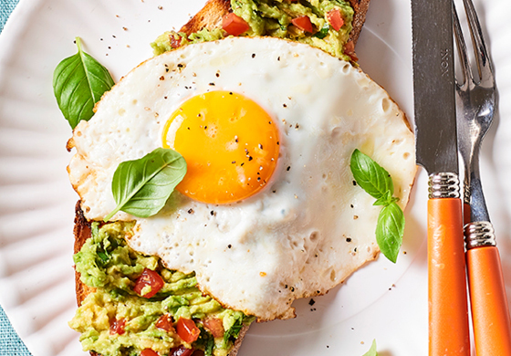 Ontbijtbruschetta