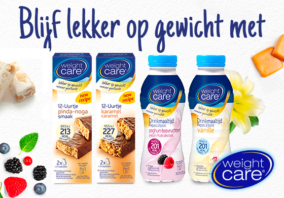 Blijf lekker op gewicht met Weight Care