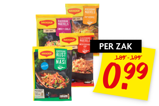 Maggi roerbaknoedels