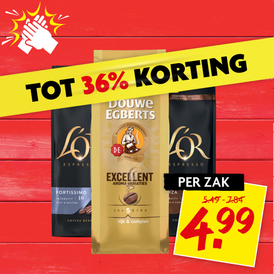 L'OR of Douwe Egberts koffiebonen