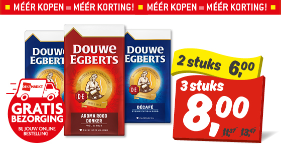 Douwe Egberts snelfiltermaling