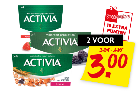 Activia yoghurt