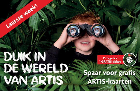 Laatste week sparen voor ARTIS