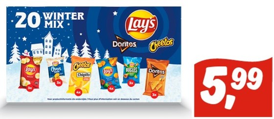 Lay's chips winter box