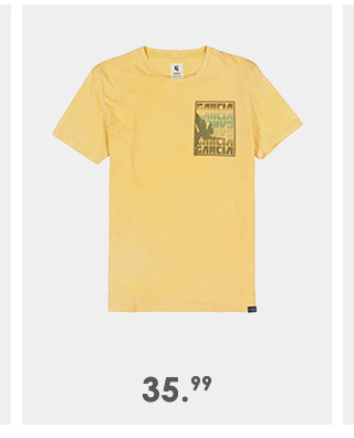 Bekijk Garcia t-shirt geel