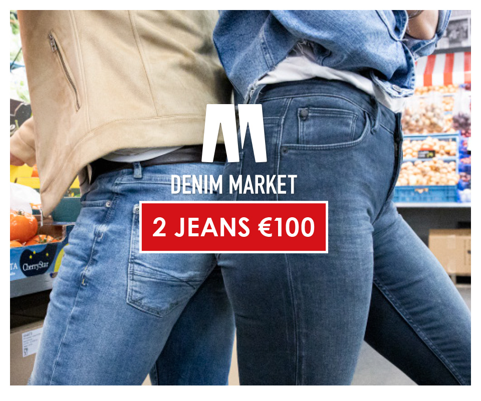 Denim Market 2 jeans voor 100 shop nu