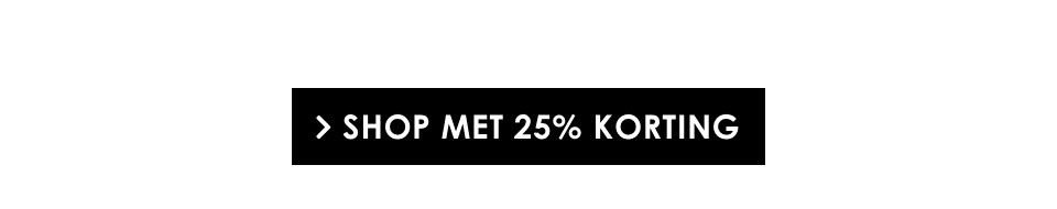 Shop met 25 procent korting op alles