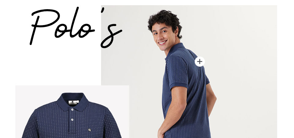 polo donkerblauw