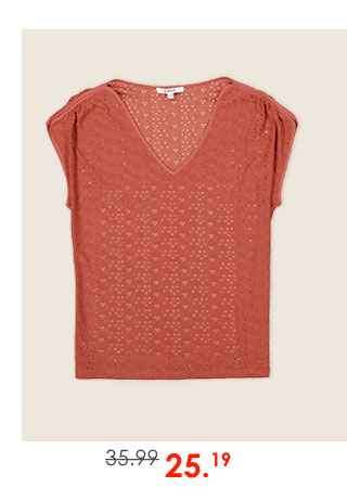 Garcia t-shirt rood