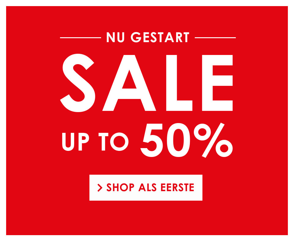 Nu gestart sale up to 50% shop als eerste