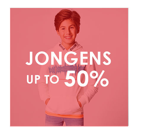 Heren sale tot 50% korting